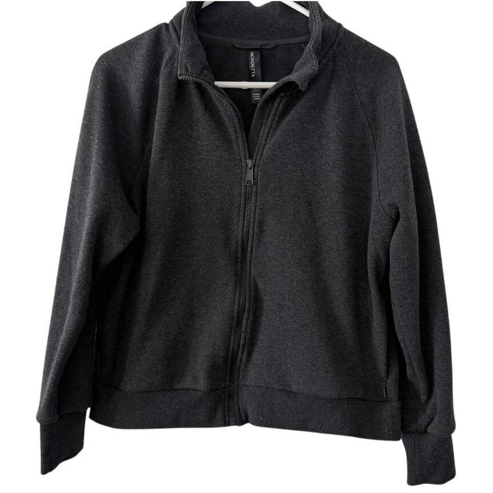 Mondetta grey zip up jacket Size M